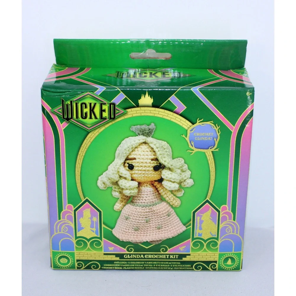 Wicked Movie Glinda Crochet Kit DIY Amigurumi Set New